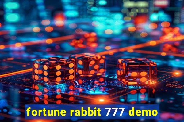 fortune rabbit 777 demo